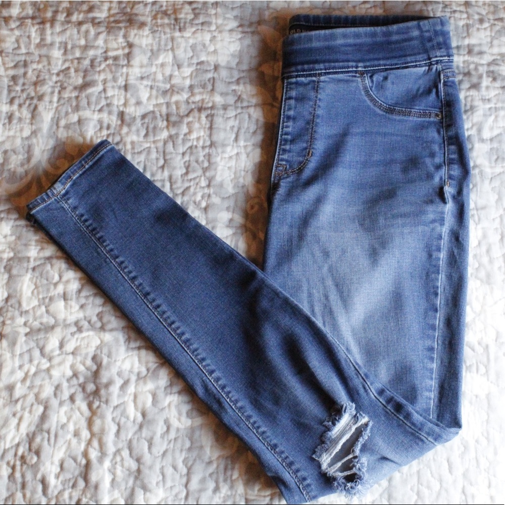 Old Navy Mid-Rise Rockstar Jeggings